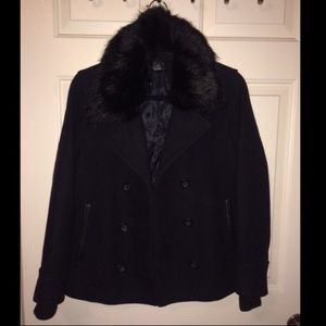 Top shop Women's Button-Up Pea Coat